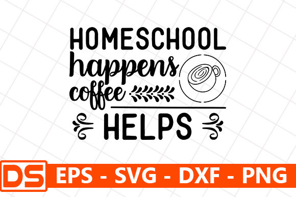 Homeschool Happens Coffee Helps: A Designer's Review