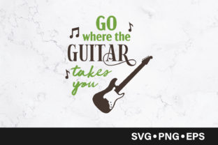 Review: Go Where the Guitar Takes You Embroidery Design